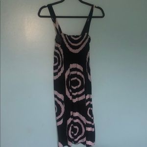 Pattered Swim Cover Up Dress